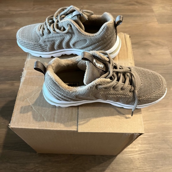 Propet Men's Sneakers in Brown and White - Picture 8 of 8